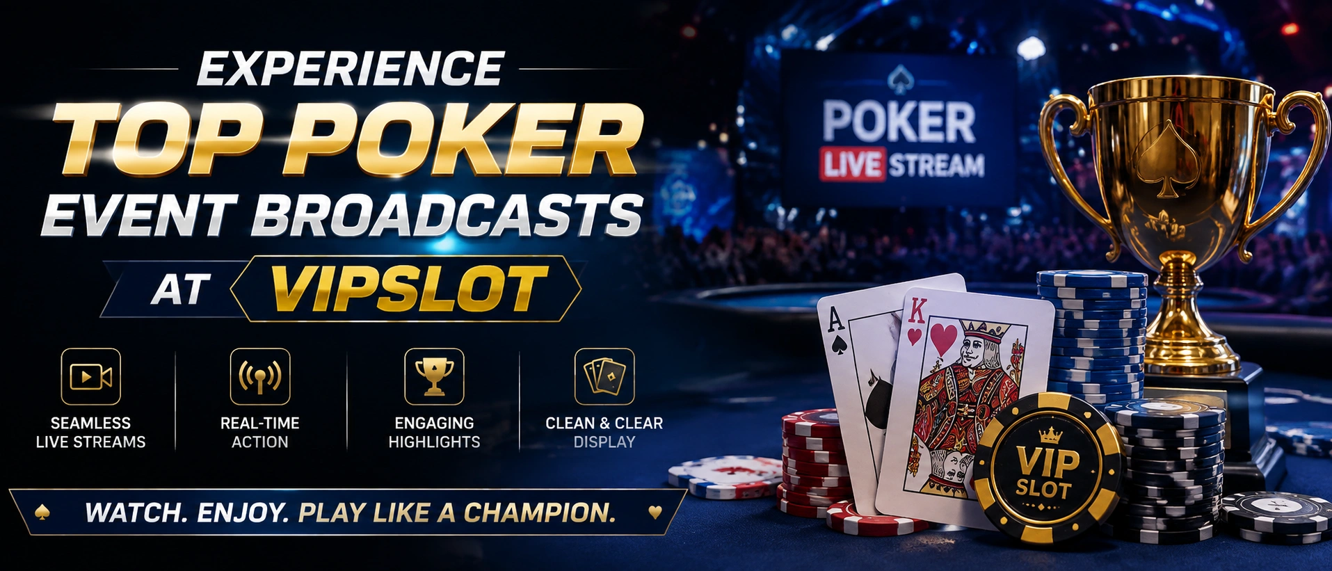 vipslot poker banner 3